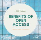 Benefits of Open Access podcast logo