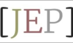 The initials JEP, logo of the Journal of Electronic Publishing