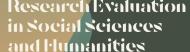   Research Evaluation in Social Sciences and Humanities Conference decorative title