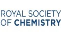 The logo of the Royal Society of Chemistry, a letter C in blue, light blue, yellow and green 