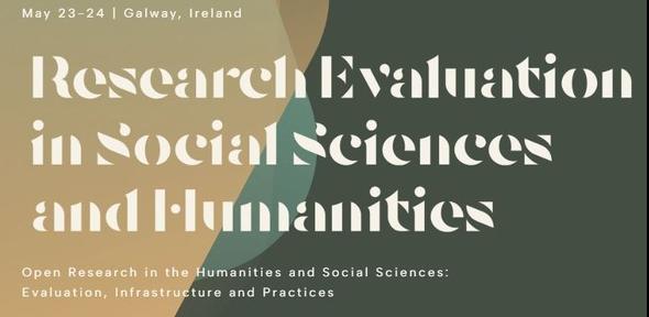   Research Evaluation in Social Sciences and Humanities Conference decorative title